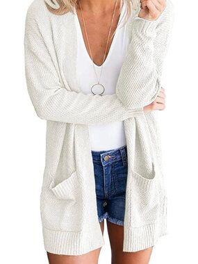 Merokeety open front cardigan